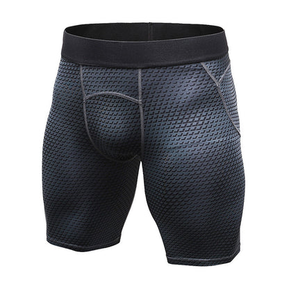 Men's 3D three-dimensional printing training fitness running pants 4285912026 27037920
