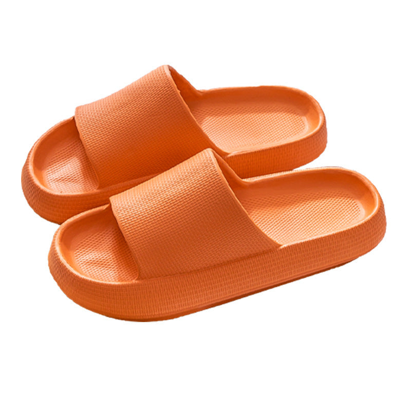 New Household Foot Feces Slippers Female Bathroom Bathing Couple Home Sandals And Slippers Male Summer Outer Wear Thick 428a6