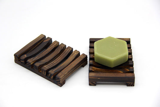 New retro soap box, wooden charcoal soap box, soap box 429350049538