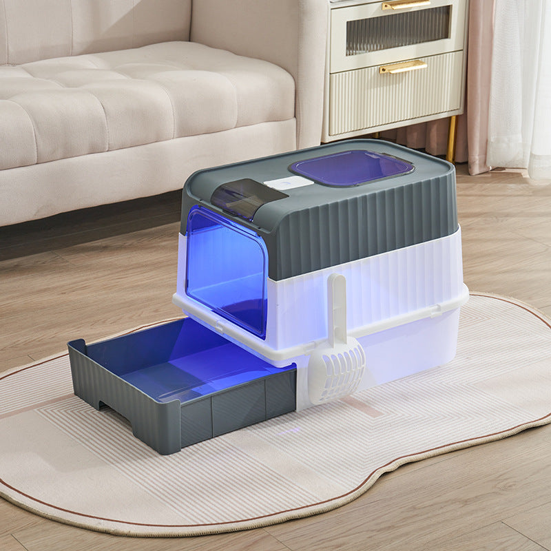 Litter Box UV Drawer Fully Closed Sterilization 4299a01c 8a5f 45e3 8f6a 95cab5c9a3a8