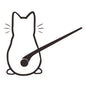 Cartoon Cute Wiper Back Shadow Cat Rear Gear Glass Paster Wiper Stickers Reflective Sticker Bumper Stickers Automobile Sticke