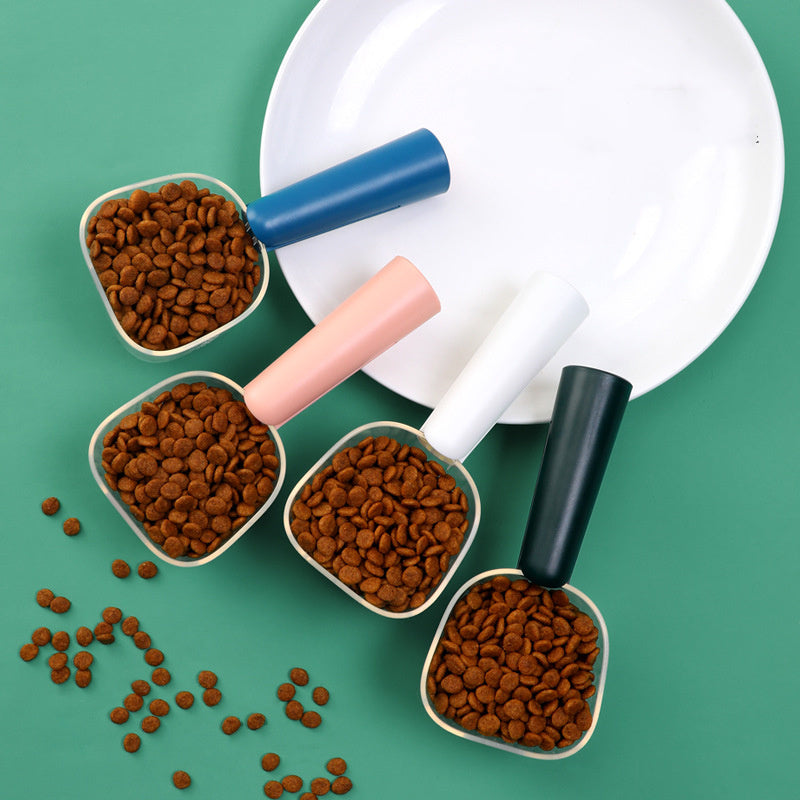 Universal Spoon Transparent Scale Dog Food Bag Clip Cat Pet Supplies 42b0f853 e046 436c 80bc 31d9c518eae2