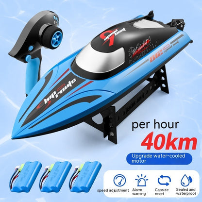 Remote-control Ship Toy Endurance Electric High-speed Speedboat Model 42b76276 e31a 4cff a44d 8aedfe1e8a6e trans