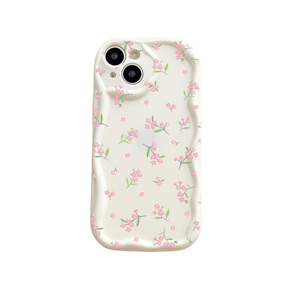 Fashion Brand Cream Pattern Transparent Case 15 Phone CaseFlowers 42cb7727 427a 4614 8c11 ef1c3950dfa2