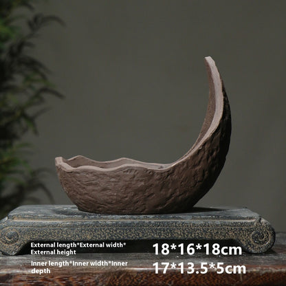 Purple Clay Flower Pot Southern Barbarian Alien Creativity 42e08b26 d885 46b9 ac40 73a37b33fd92