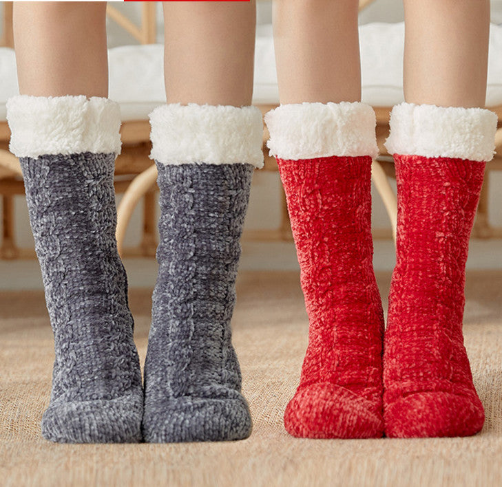Ladies Winter Warm Floor Sleeping Socks Plus Velvet 42efef95 1b1f 4b6e ad91 4119ad0af6d5