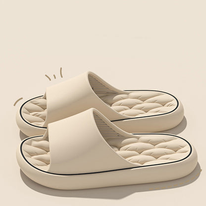 Non-slip Design Bathroom Slippers Home Summer Thick Sole Floor Bedroom House Shoes For Women Men 42ff6877 09ad 4de3 86cc 98c5