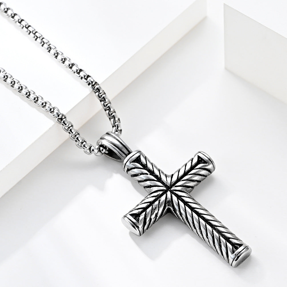 Men's Stainless Steel Casting Cross Pendant Necklace 4300c0cd a287 4bfa 8a06 51265b367cb5 157f9467 216f 4aa8 998d 79436b822af