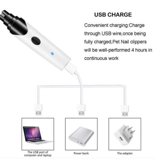 Pet Dog Cat Pencil Sharpener, Electric Nail Clippers Cleaning Nail Clippers 43060849925954