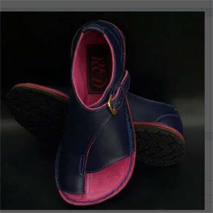 Buckle toe flat sandals and slippers 4308339050860