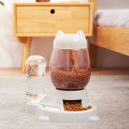 Automatic pet feeder drinking fountain 4310493918798