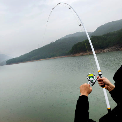 2.1M -3.6M Carp Fishing Rod Feeder Hard FRP Carbon Fiber Telescopic Fishing Rod Fishing Pole - HD Wireless Product #3