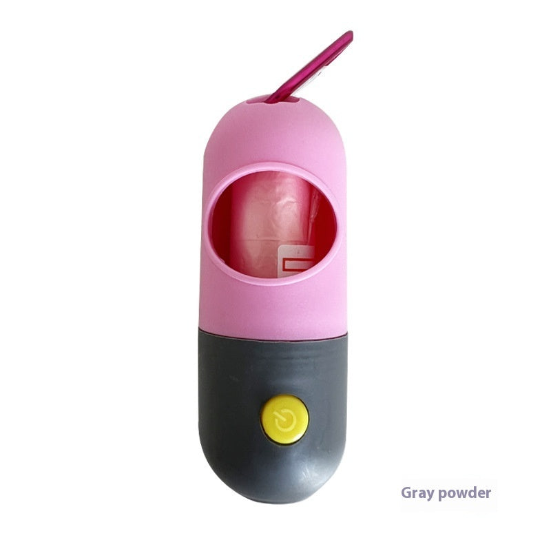 Led Light Pet Waste Bag Dispenser For Dogs Cats Dog Poop Scooper Bags Waste Bags Holder Dispensers Pet Clean Accessories 4314