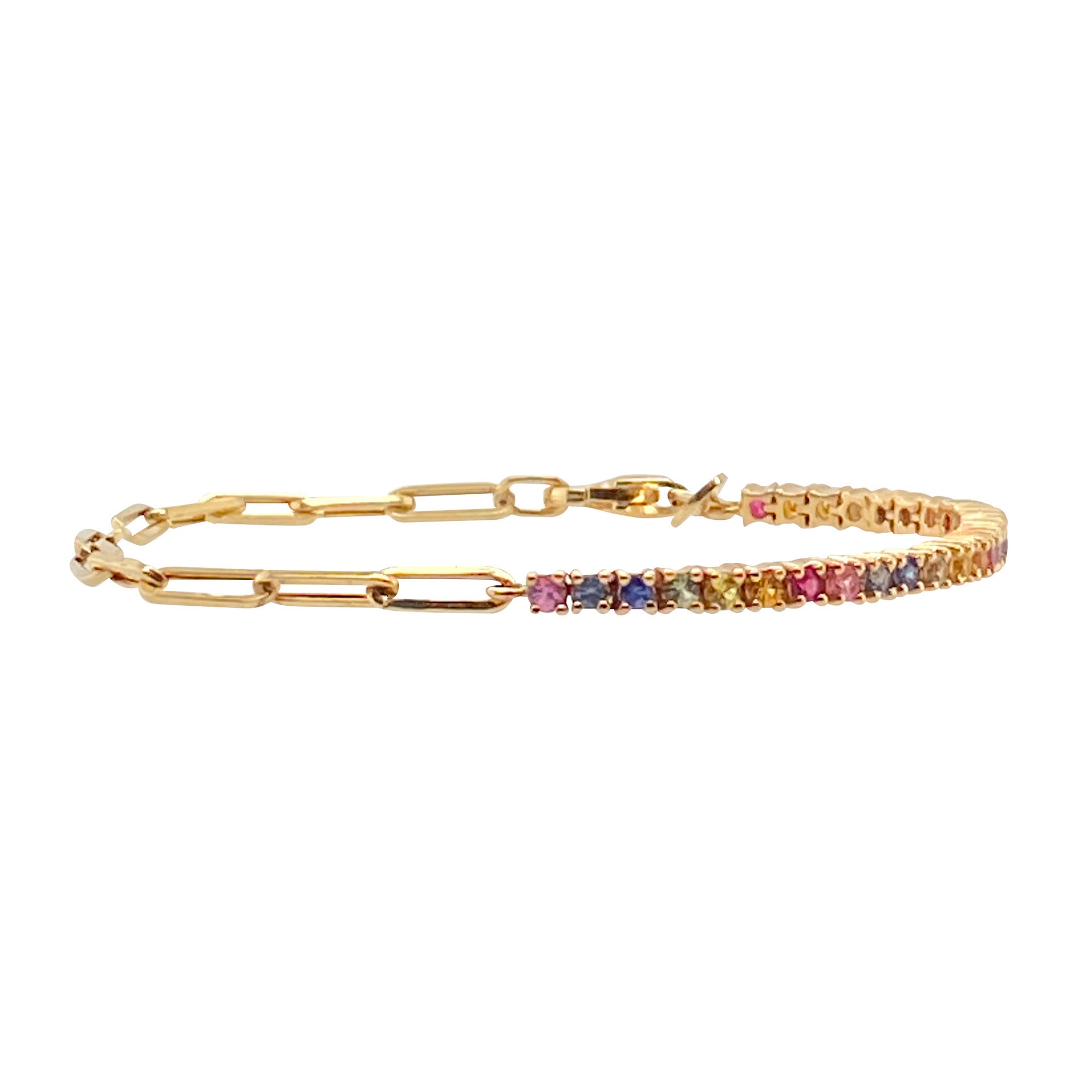 S925 Micro-inlaid Single Row Diamond Tennis Chain Simple Personality Women's All-match Bracelet 43162050 bf4c 4eca 8557 d054d
