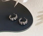 South Korea East Gate Earrings Female Super Immortal Temperament, Exquisite Zircon Earrings Earrings Earrings Cold Wind Earri