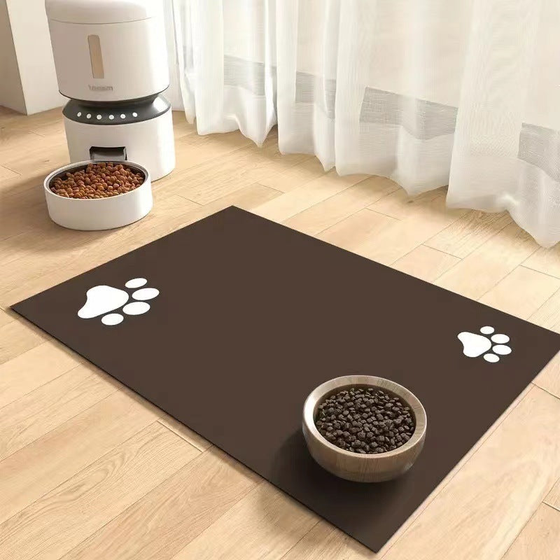 Pet Diatom Ooze Floor Mat Dogs And Cats Eating Mat Spill-proof Waterproof Quick-drying Placemat 432c3760 0e79 4d2c be03 51138
