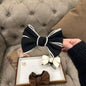 Autumn And Winter Maillard Bun High Ponytail Bow Claw Clip 4330630f 2db8 4b13 9886 224a4f935ff2