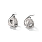 925 Silver Needle New Simple And Irregular C- Shaped Stud Earrings - HD Wireless Product #4
