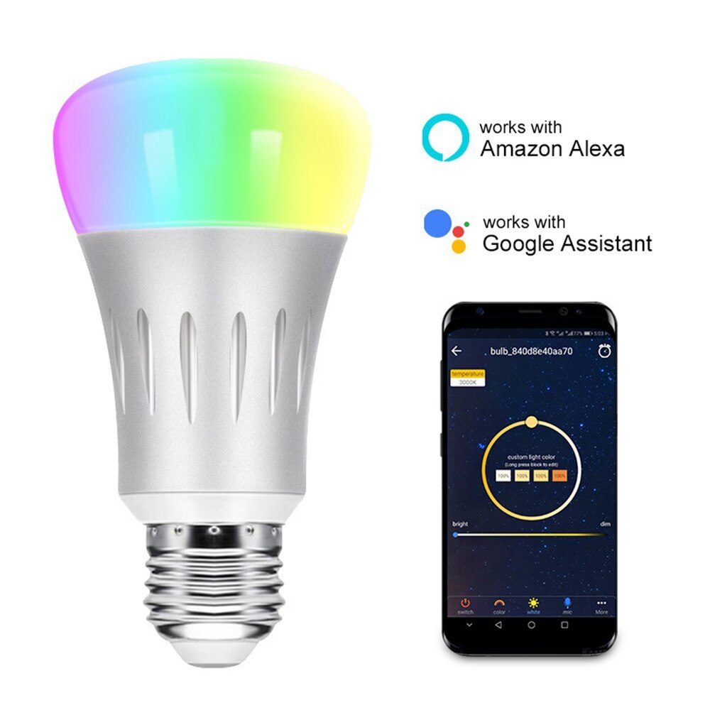 Voice control led light bulb 4344265015296 6982da34 e940 4d8e 8c1a b0c37f4b1f5c