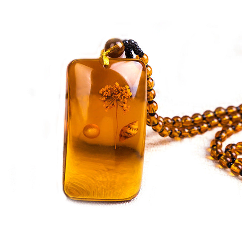 Brazilian amber necklace for men and women 4350445825 323314087
