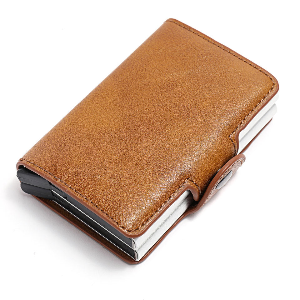 Aluminum PU wallet 4356675129168