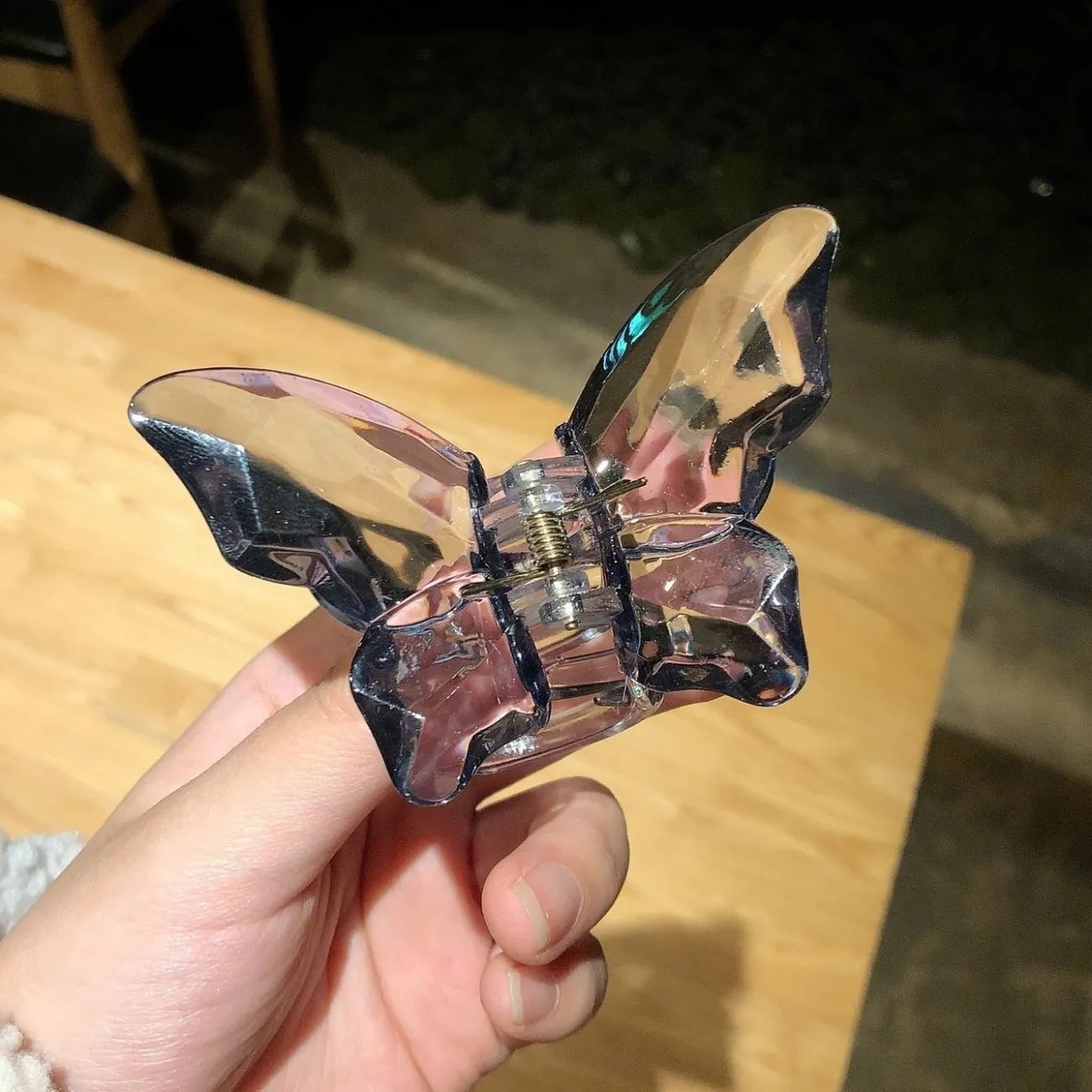 Korean Super Fairy Butterfly Hairpin Frosted Shark Headgear 435a1fea 5f5c 4188 8965 78f7986bf853