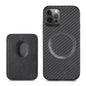 Magnetic Card Holder XR Carbon Fiber Pattern Phone Case 435a300d ec72 4d2a b3a3 7afe2ced7edd