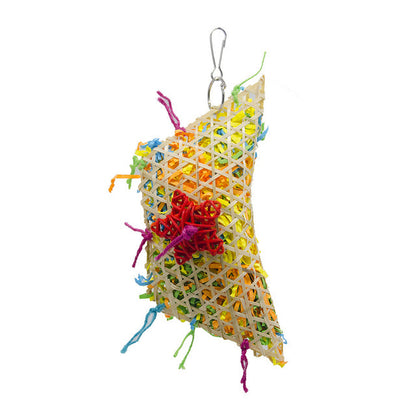 Bird brushed straw toy 4362307092961