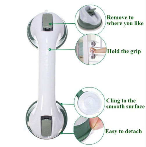 Bathroom Handrail Suction Cup Type Anti-skid Handrail Suction Cup Handrail 4366404393544