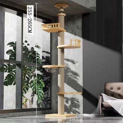 Solid Wood Column Cat Climbing Frame Toy 436e993b a1d1 44e4 b670 bd5b833e06cb