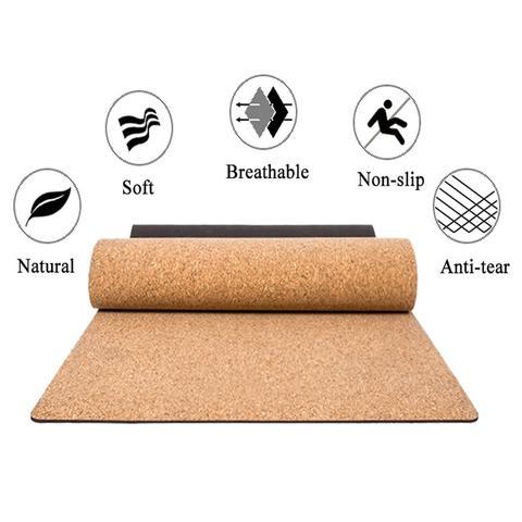 7 Chakra Cork Yoga Mat - HD Wireless Product #4