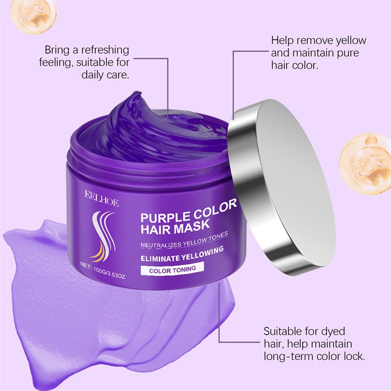 Keratin Purple Hair Care Mask