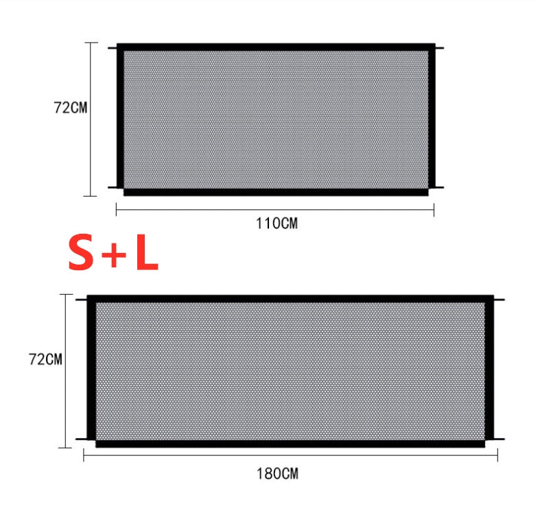 Pet Protection Fence Nylon Foldable Dog Isolation 437774061040
