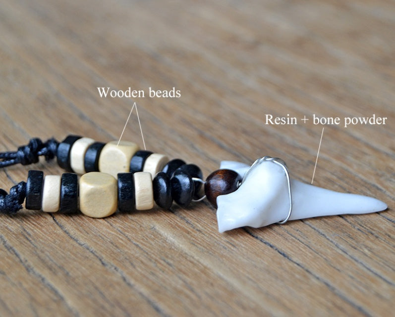 Men and Women Necklaces Imitation Shark Tooth Pendant 438428432722