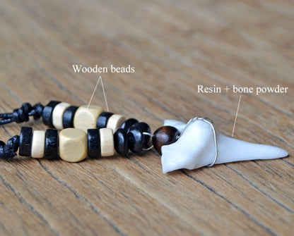 Men and Women Necklaces Imitation Shark Tooth Pendant 438428432722