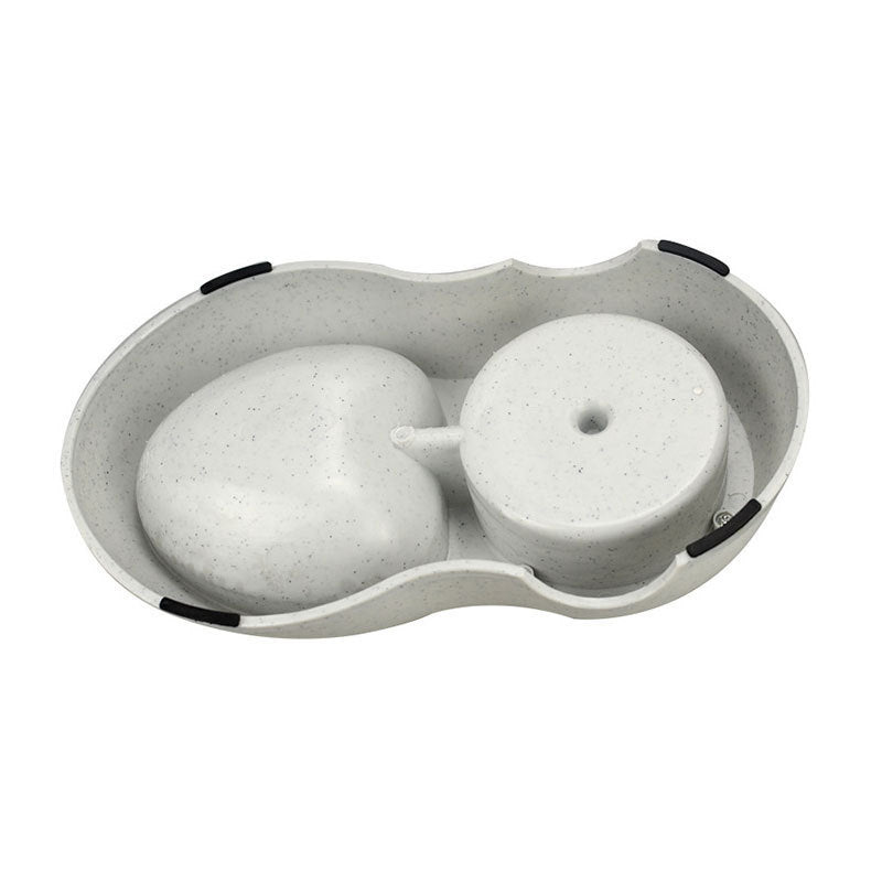 Cats Dogs Automatic Pet Feeder Drinking Water Fountains Large Capacity Plastic Pets Dog Food Bowl Water Dispenser 4385708971 