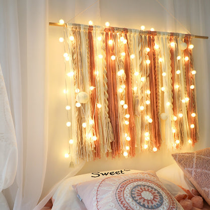 Curtain Garland on the Window Christmas Decorations Lights String Light 438848458615