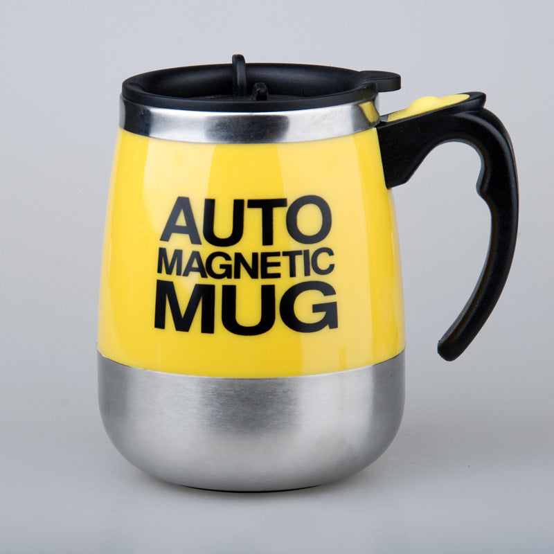 Stainless Steel Automatic Stirring Magnetic Coffee Cup 4394072819677
