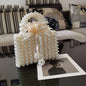 French niche bayberry ball hand-woven bag beaded bag pearl bag dinner handbag 439809048242