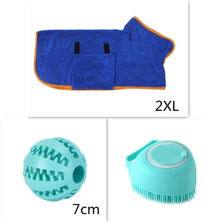 Silicone Dog Bath Massage Gloves Brush Pet Cat Bathroom Cleaning Tool Comb Brush For Dog Can Pour Shampoo Dog Grooming Suppli