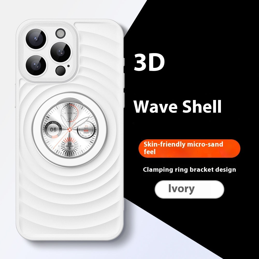 Magnetic Bracket Phone Case IPhone15 Wave Ripple Pattern 43a8e2a4 2435 4a2d 88dc 2e722d388295 trans