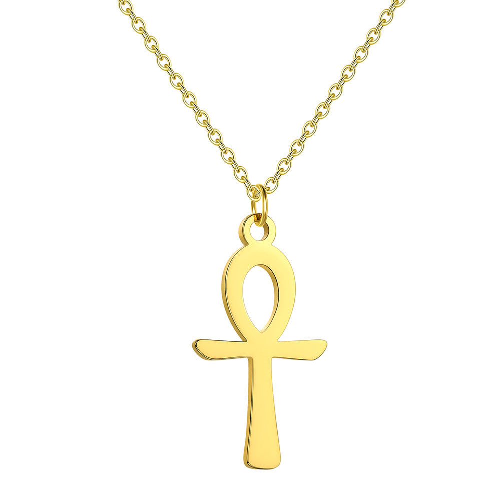 Hip Hop Style Women's Titanium Steel Cut Pendant Stainless Steel Necklace 43d94d26 beba 4a40 a6a5 6e44b517aeb8