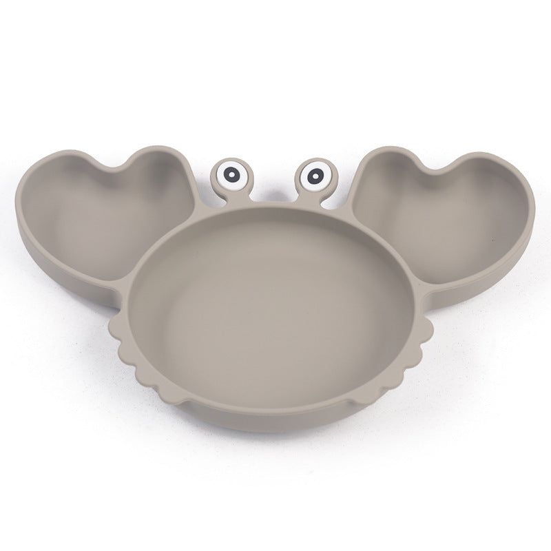 Silicone Split Cutlery Crab Plate For Infants 43e0c3b8 cfb3 4542 93c1 b84bb0a08868