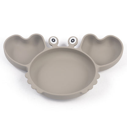 Silicone Split Cutlery Crab Plate For Infants 43e0c3b8 cfb3 4542 93c1 b84bb0a08868