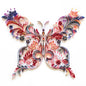 A4 Butterfly Quilling Paper Handmade Diy Material Package - HD Wireless Product #5