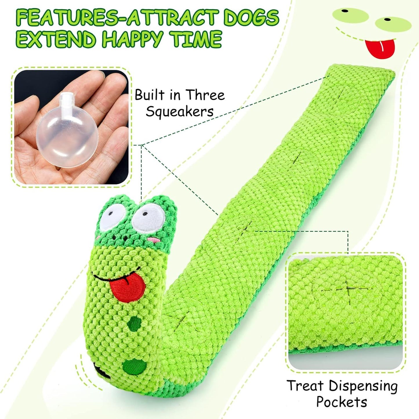 Squeak Dog Toys Stress Release Game For Boredom Dog Puzzle Toy IQ Training Snuffle Toys Foraging Instinct Training Suitable F