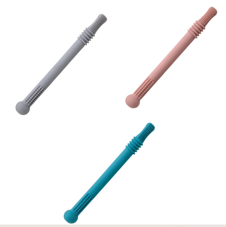 Baby Teether Silicone Hollow Teething Tube 440397a4 7b52 413e b0c6 54836593ba00