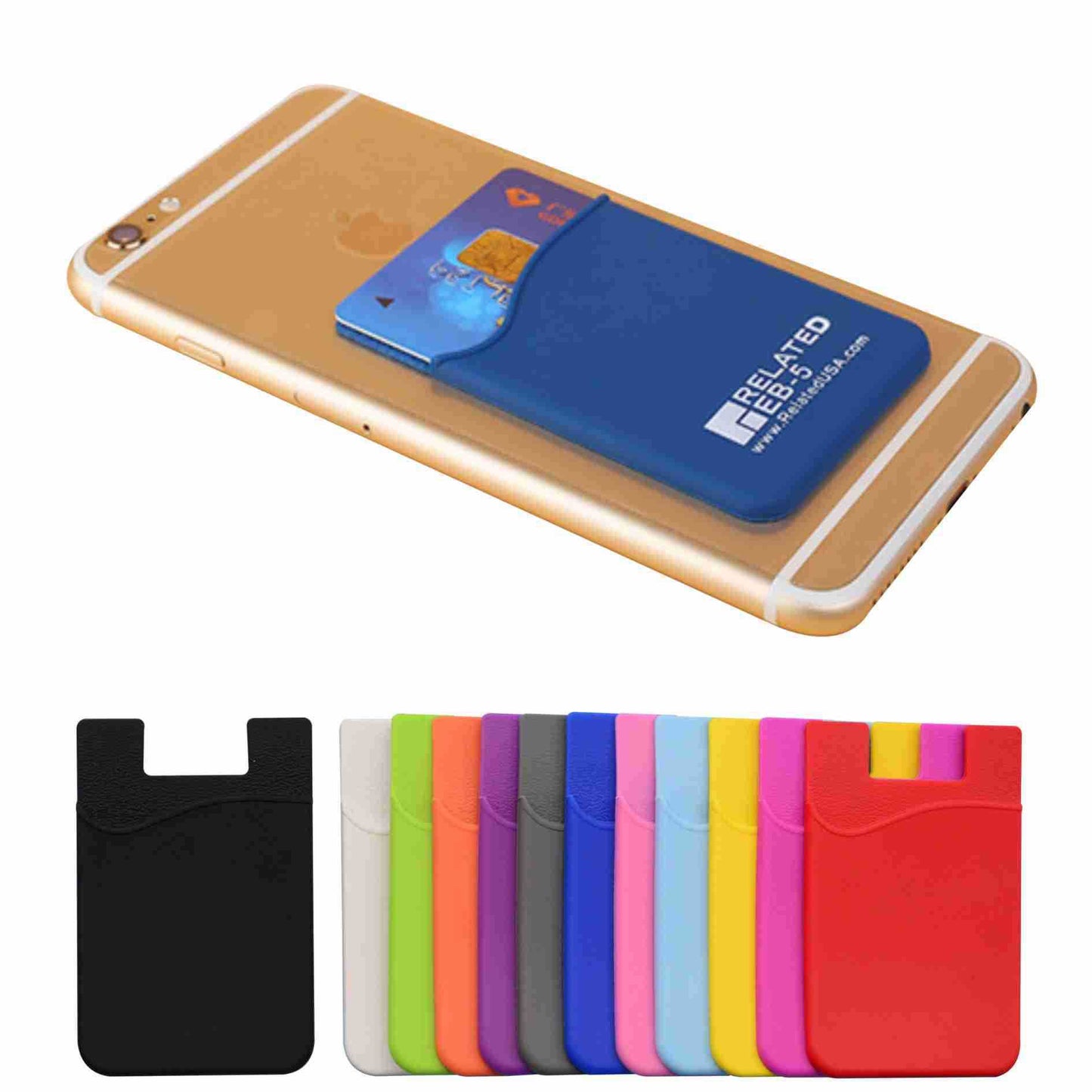 Silicone Mobile Phone Back Pasted Card Holder 4408d71d a9d9 4e0a a3c5 78b180e5b666