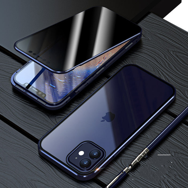 Magnetic Privacy Glass Case For X XS XR Anti-Spy 360 Protective 441615ce 0dc0 4737 8623 2354c86d982f