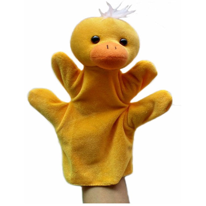 Hand puppet 28 plush toy big hand puppet preschool teaching aid 442693427955